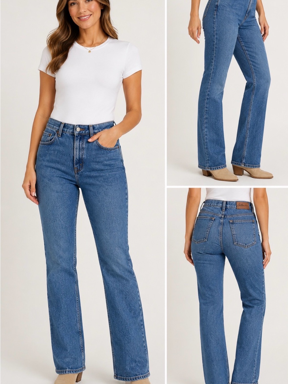Bill Blass Jeanswear Great American Jean 14P Straight Leg Mom Jeans